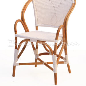 SILLA DE RATÁN ESTILO BISTRÓ