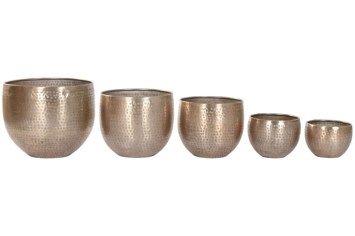 SET 5 MACETEROS DE ALUMINIO - Imagen 4