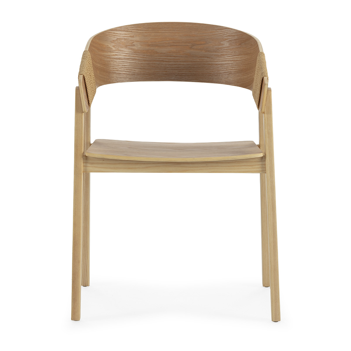 SILLA DE MADERA ROBLE/CUERDA - Imagen 3